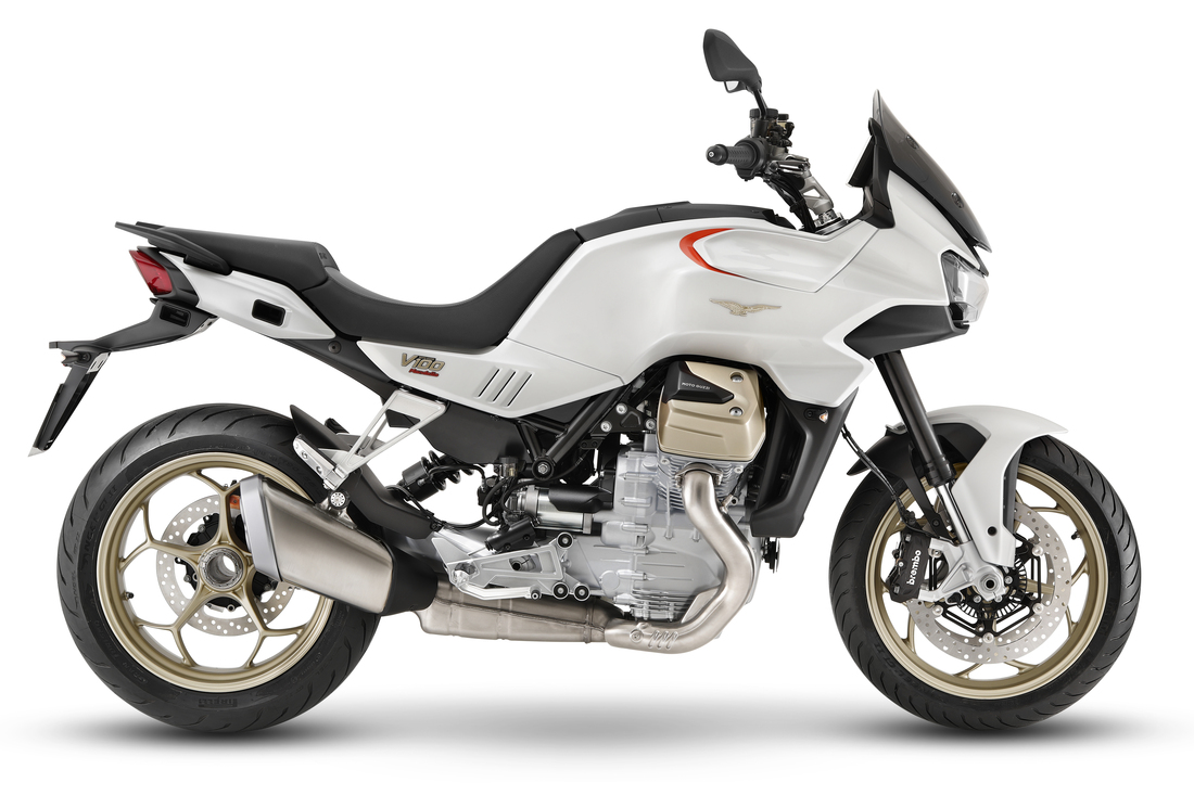 F&T Fahrzeug-Technik GmbH - Ihr Motorradhändler und Fachwerkstatt in Freital, Dresden, Sachsen und deutschlandweit - Moto Guzzi V100 Mandello - Ansicht Seite rechts