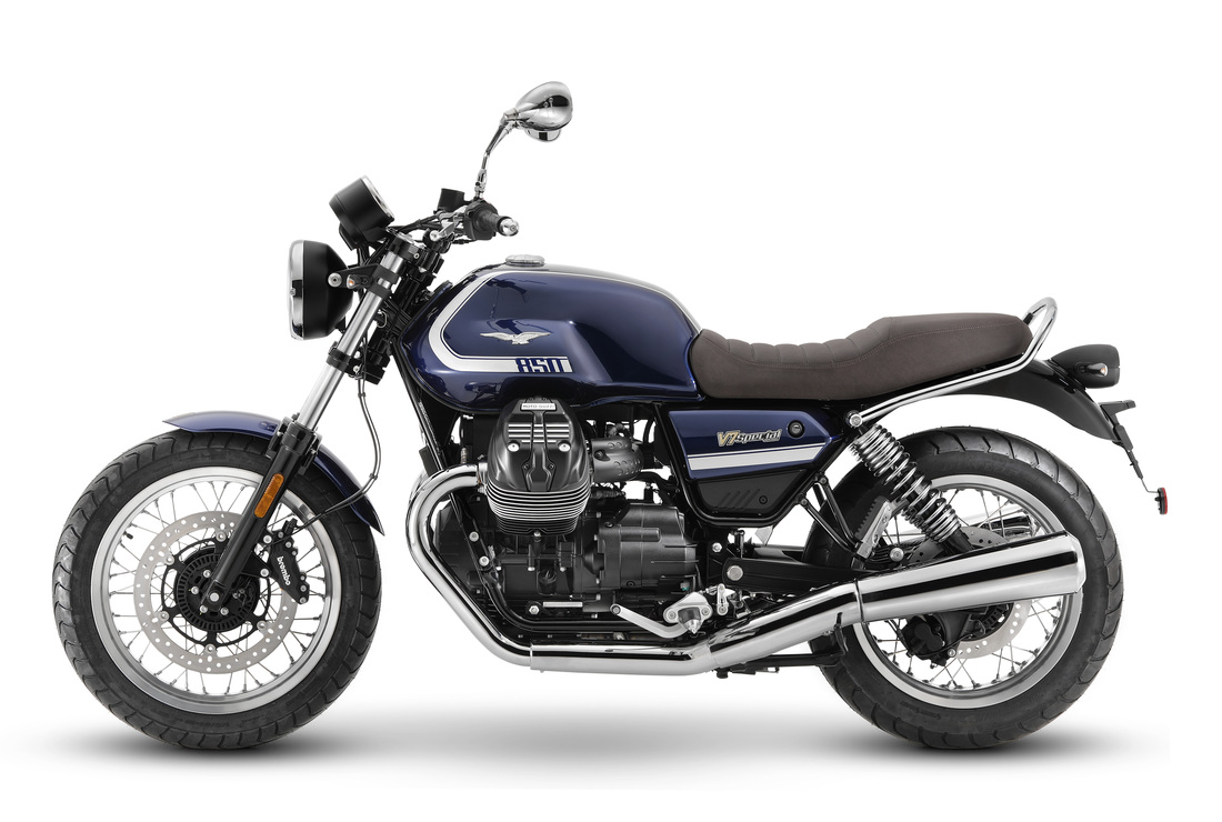 F&T Fahrzeug-Technik GmbH - Ihr Motorradhändler und Fachwerkstatt in Freital, Dresden, Sachsen und deutschlandweit - Moto Guzzi V7 Special - Ansicht Seite links